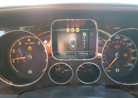 2007 Bentley Continental Flying Spur from USA, damaged, VIN SCBBR93W378043023